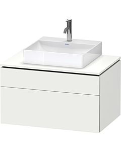 Duravit L-Cube vanity unit LC4880018180000 82 x 55 cm, matt white, 2000 drawer, 2000 pull-out, wall-hung