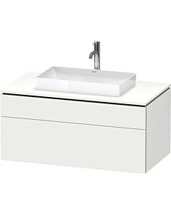 Duravit L-Cube vanity unit LC4881018180000 102 x 55 cm, matt white, 2000 drawer, 2000 pull-out, wall-hung