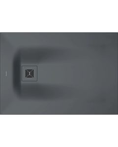 Duarvit Sustano receveur de douche rectangulaire 720272650000000 100 x 70 x 3 cm, gris foncé mat