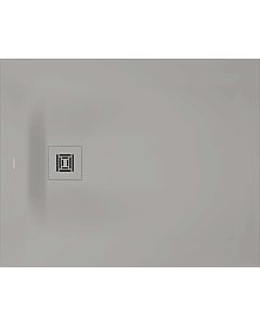 Duarvit Sustano receveur de douche rectangulaire 720273630000000 100 x 80 x 3 cm, gris clair mat