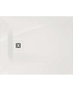 Duarvit Sustano receveur de douche rectangulaire 720273730000000 100 x 80 x 3 cm, blanc brillant