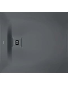 Duarvit Sustano rectangular shower 720274650000000 100 x 90 x 3 cm, dark gray matt