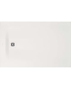 Receveur de douche rectangulaire Duarvit Sustano 720281740000000 140 x 90 x 3 cm, blanc mat