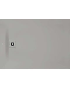 Duarvit Sustano receveur de douche rectangulaire 720282630000000 140 x 100 x 3 cm, gris clair mat