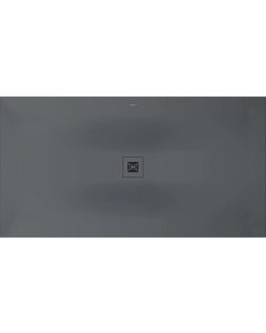 Duarvit Sustano rectangular shower 720287650000000 170 x 90 x 3 cm, dark gray matt