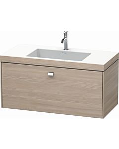Duravit Brioso c-bonded washbasin with substructure BR4602O1031, 100x48cm, Pine Silver / chrome, 2000 .
