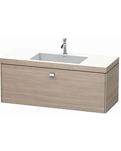 Duravit Brioso c-bonded washbasin with substructure BR4603O1031, 120x48cm, Pine Silver / chrome, 2000 .