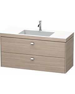 Duravit Brioso c-bonded washbasin with substructure BR4608O1031, 120x48, Pine Silver / chrome, 2000 Hanloch