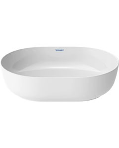 Duravit Luv washbasin 0379500000 50x35cm, ground, without overflow, without tap hole platform, white