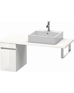 Duravit DuraStyle vanity unit DS533002243 30 x 54.8 cm, white high gloss / basalt matt, for console, 2000 pull-out