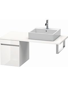 Duravit DuraStyle vanity unit DS533102243 40 x 54.8 cm, white high gloss / basalt matt, for console, 2000 pull-out