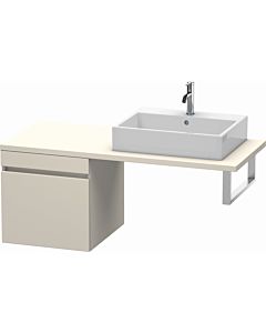Duravit DuraStyle vanity unit DS533209191 50 x 54.8 cm, taupe, for console, 2000 pull-out
