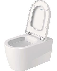 Duravit Me by Starck wall WC set 45790920A1 sans rebord, blanc , avec WC et système de fixation Durafix