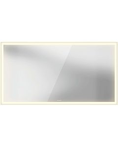 Duravit L-Cube LC7388000000100 130 x 70 x 6,7 cm, 38 W, avec miroir chauffant, 19 W, LED