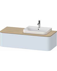 Duravit Happy D.2 Duravit Happy D.2 HP4932R9797 35.4 x 130 x 55 cm, 2000 pull-out, for furniture washbasin, right, light blue satin finish