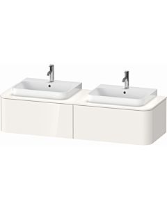 Duravit Happy D.2 Duravit Happy D.2 HP4936B2222 35.4 x 160 x 55 cm, 2 pull-outs, for furniture washbasin, double-sided, white high gloss