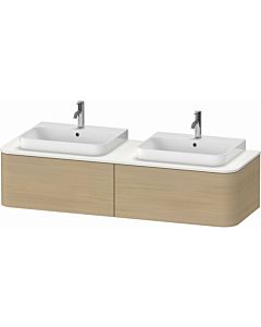 Duravit Happy D.2 Duravit Happy D.2 HP4936B7171 35.4 x 160 x 55 cm, 2 pull-outs, for furniture washbasin, double-sided, Mediterranean oak