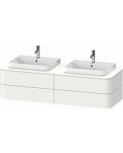Duravit Happy D.2 Duravit Happy D.2 HP4964B3636 40.8 x 160 x 55 cm, 4 drawers, for furniture washbasin, double-sided, white satin finish