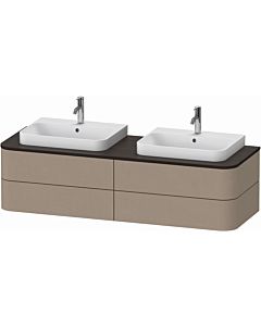 Duravit Happy D.2 Duravit Happy D.2 HP4964B7575 40.8 x 160 x 55 cm, 4 drawers, for furniture washbasin, on both sides, linen
