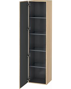 Duravit L-Cube cabinet LC1180L7171 40x36.3x176cm, door on the left, mediterane oak