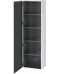 Duravit L-Cube cabinet LC1181L8585 50x36.3x176cm, door on the left, white high gloss