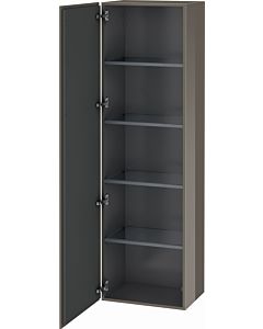 Duravit L-Cube cabinet LC1181L8989 50x36.3x176cm, door on the left, flannel gray high gloss