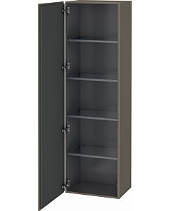 Duravit L-Cube cabinet LC1181L9090 50x36.3x176cm, door on the left, flannel gray silk matt