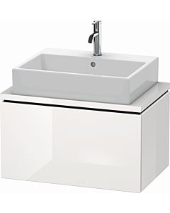 Duravit L-Cube vanity unit LC580102222 72 x 47.7 cm, white high gloss, for console, 2000 pull-out