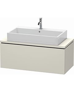 Duravit L-Cube vanity unit LC580409191 102 x 47.7 cm, matt taupe, for console, 2000 pull-out