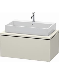 Duravit L-Cube vanity unit LC581309191 92 x 54.7 cm, matt taupe, for console, 1 pull-out