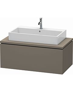 Duravit L-Cube vanity unit LC581409090 102 x 54.7 cm, flannel gray silk matt, for console, 1 pull-out