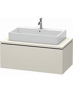 Duravit L-Cube vanity unit LC581409191 102 x 54.7 cm, matt taupe, for console, 1 pull-out