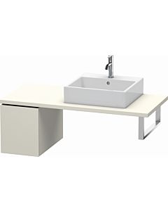 Duravit L-Cube base cabinet LC583009191 32 x 54.7 cm, matt taupe, for console, 2000 pull-out