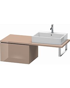 Duravit L-Cube base cabinet LC583308686 62 x 54.7 cm, cappuccino high gloss, for console, 2000 pull-out