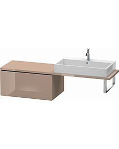 Duravit L-Cube base cabinet LC583408686 82 x 54.7 cm, cappuccino high gloss, for console, 2000 pull-out