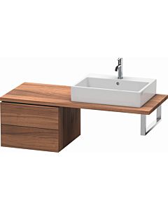Duravit L-Cube base cabinet LC583707979 52 x 54.7 cm, natural walnut, for console, 2 drawers