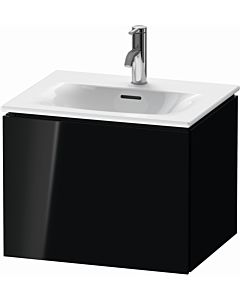 Duravit L-Cube Waschtisch-Unterschrank LC613404040 52x42,1x40cm, 1 Auszug, wandhängend, schwarz hochglanz