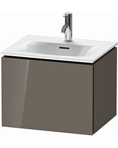 Duravit L-Cube vanity unit LC613408989 52x42.1x40cm, 2000 pull-out, wall-hung, flannel gray high gloss