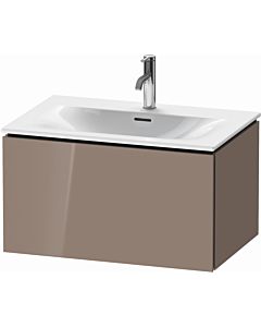 Duravit L-Cube vanity unit LC613608686 72 x 48, 2000 cm, cappuccino high gloss, 2000 pull-out, wall-hung