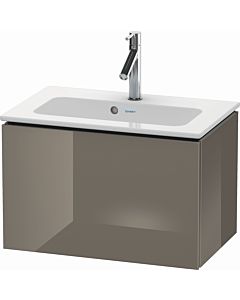 Duravit L-Cube vanity unit LC615608989 62 x 39, 2000 cm, flannel gray high gloss, 2000 pull-out, wall-hung