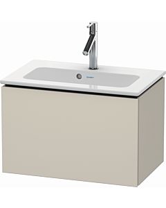 Duravit L-Cube vanity unit LC615609191 62 x 39, 2000 cm, matt taupe, 2000 pull-out, wall-hung