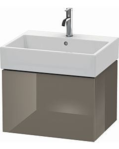 Duravit L-Cube Waschtisch-Unterschrank LC617508989 58,4x 45,9 cm, flannel grey hochglanz, 1 Auszug, wandhängend