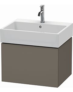 Duravit L-Cube Waschtisch-Unterschrank LC617509090 58,4x 45,9 cm, flannel grey seidenmatt, 1 Auszug, wandhängend