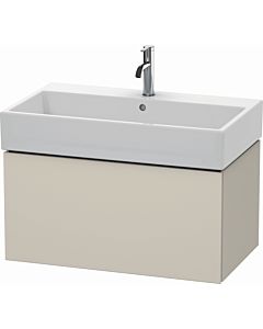 Duravit L-Cube Waschtisch-Unterschrank LC617709090 78,4x 45,9 cm, flannel grey seidenmatt, 1 Auszug, wandhängend