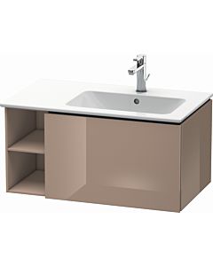 Duravit L-Cube vanity unit LC619208686 82x48.1x40cm, 2000 pull-out, basin on the right, cappuccino high gloss