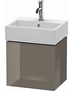 Duravit L-Cube vanity unit LC6245R8989 43.4x34.1x40cm, wall-hung, door on the right, flannel gray high gloss