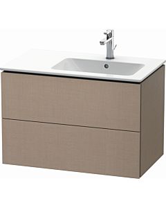 Duravit L-Cube Vanity unit LC629207575 82x48.1x55cm, 2 drawers, basin on the right, linen