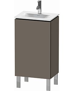 Duravit L-Cube Waschtisch-Unterschrank LC6580L9090 44x31,1x70,4cm, stehend, Tür links, flannel grey seidenmatt