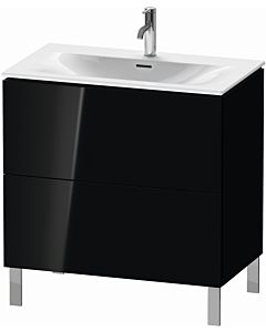 L-Cube Duravit vasque LC6597044040 82 x 48, match2 cm, noir brillant, 2 2000