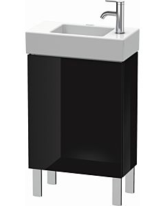Duravit L-Cube vanity unit LC6751L4040 48x24x58.1cm, standing, door on the left, black high gloss